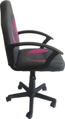 Produktbild von Schreibtischstuhl Junior höhenverstellbar ergonomischer Drehstuhl Anthrazit-Pink