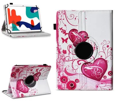 Produktbild von Tablet Tasche für Tabwee Tablet T90 / W90 Hülle Schutzhülle Schutz Drehbar CaseFarben:Motiv 6