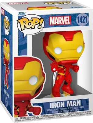 Zdjęcie produktu dla FUNKO POP! Iron Man (Marvel New Classics), Figurka kolekcjonerska, Komiksy