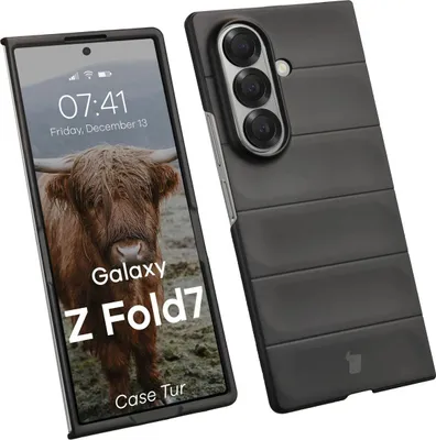 Produktbild von Robuste Handyhülle für Galaxy Z Fold7, Bizon Case Tur, Schwarz