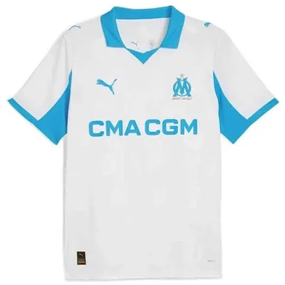 Produktbild von Puma Olympique Marseille 25/26 Replica Heim Kurzarm-t-shirt Weiß L Mann Weiß L