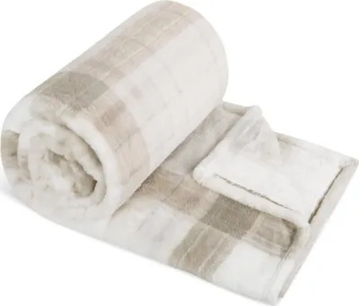 Obrázek produktu pro Přikrývka Korall Flutto - Přírodní,Béžová,Šedá - 150x200