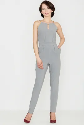 Produktbild von Lenitif Jumpsuit für Frauen Malmo K338 grau S