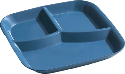 Produktbild von Rechteckiger Essteller mit 3 Fächern, lebensmittelechtes PP, spülmaschinenfest, für Erwachsene und Kinder, Frühstück, Snacks, Gemüse, Mahlzeiten, Speisen, Servierteller, Küchenbedarf