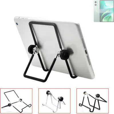 Produktbild von K-S-Trade Tablet-Ständer Tablet-Halterung Tablet-Aufsteller kompatibel mit Oukitel OT8 faltbarer Tischständer Tablet Halterung