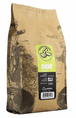 Produktbild von Caveres Indie Cherry Kaffeebohnen 1kg – 100% Robusta aus Handwerksröstung