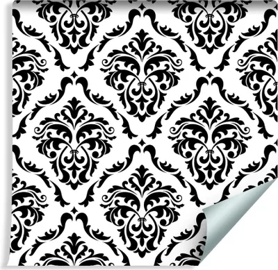 Produktbild von 10m VLIES WALLPAPER rolka vzor ornamenty čierna biela motívy XXL