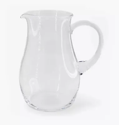 Produktbild von Transparente Servierkaraffe aus Natronkalkglas für Wasser 1500 ml, 21x11 cm