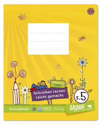 Productafbeelding van Lijnig schrijfboek, A5-formaat, 80 pagina's, geschikt voor school en notities