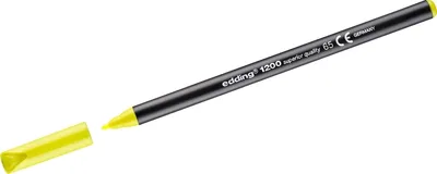 Obrázek produktu pro Plstěná pera Edding 1200 žlutá (10 kusů)