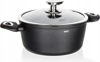 Zdjęcie produktu dla Garnek z pokrywą 28 cm nierdzewny