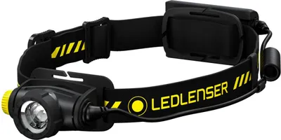 Produktbild von Ledlenser H5R Work Stirnlampe schwarz, 500 Lumen max., Leuchtweite 200m, wasserdicht IP67, USB Magnetladekabel
