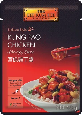 Produktbild von [ 60g ] Lee Kum Kee Sauce für ein chinesisches Huhngericht Kung Pao / Szechuan Style / Saucenbeutel