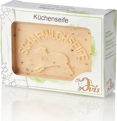 Produktbild von Ovis Schafmilchseife Naturprodukte Küchenseife Verpackt 100g