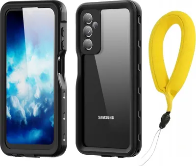 Immagine prodotto di IP68 Cover impermeabile 360+ Strap per Galaxy A25 5G (Nero)
