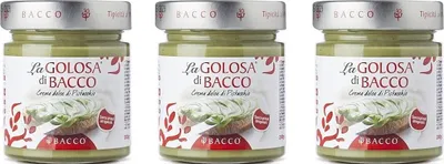 Produktbild von 3x La Golosa Di Bacco Crema Dolce di Pistacchio Süße Pistaziencreme 200g Pistazie Streichcreme