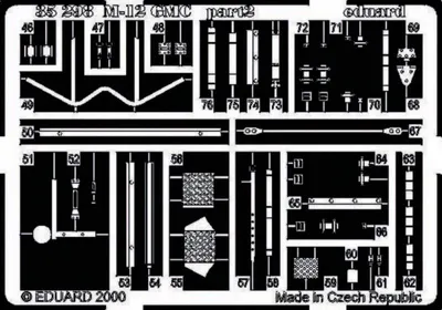 Produktbild von Eduard Accessories M-12 Selbstfahrlafette Detailsatz 3935298