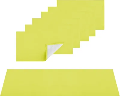 Produktbild von Platzsets Tischläufer Tischmatte Tischdecke, moderne Tischdeko (Grün  / 1x Tischläufer + 6x Platzsets)
