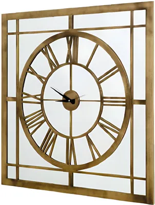 Obrázek produktu pro Vintage designové nástěnné hodiny Zlaté hodiny Hodiny do obývacího pokoje Elegantní vybavení interiéru