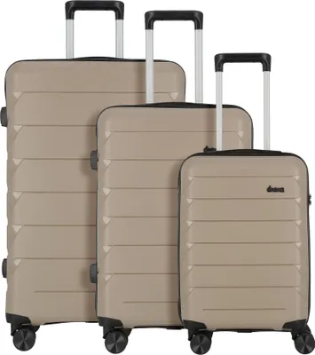 Produktbild von d&n Travel Line 4100 4 Rollen Kofferset 3-teilig