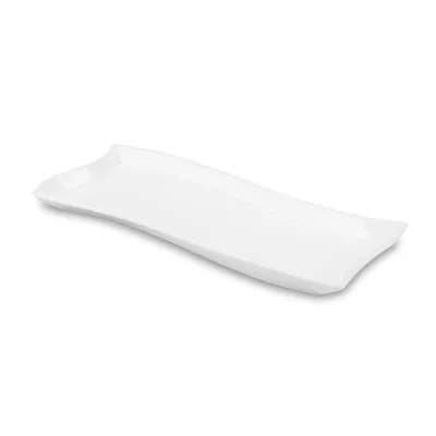 Zdjęcie produktu dla Półmisek do serwowania przekąsek i sosów 26 x 10 cm biały