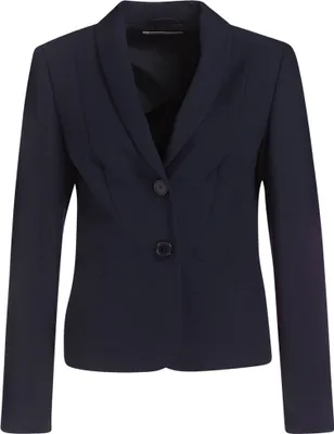 Produktbild von Betty Barclay Blazer Reverskragen 3983/1860 Blau /Schwarz Grösse 34 Farbe Blau