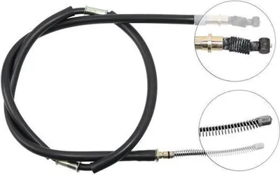 Produktbild von A.B.S. Handbremsseil Seilzug Feststellbremse für MITSUBISHI PAJERO PININ (H6W, H7W) Hinten Links K19577