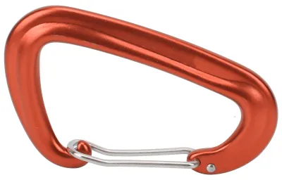 Produktbild von Outdoor Multifunktionale Karabiner Camping Schnalle Aluminium Haken Clip für Hängematten SwingOrange