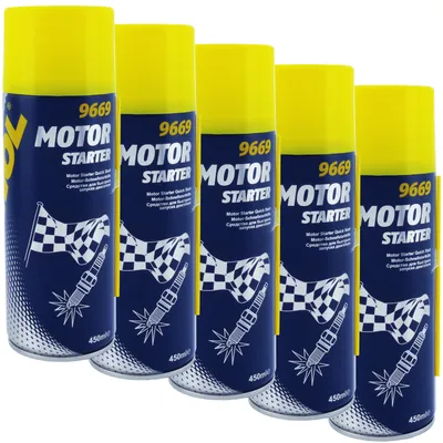 Produktbild von 5x Motor Starter 450 ml Typ 9669