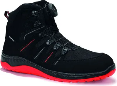 Produktbild von ELTEN Sicherheitsstiefel MADDOX BOA® black-red Mid ESD S3, Gr. 44