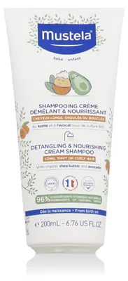 Obrázok produktu pre Mustela Bé bé Detangling & nourishing cream shampoo