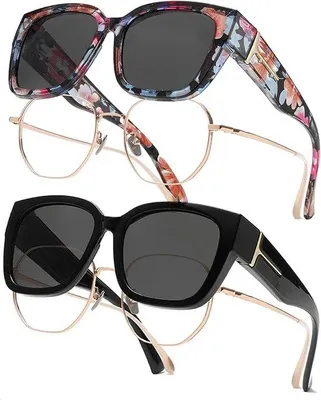 Produktbild von Sonnenbrille, übergroß – polarisiert – UV400-Schutz – ideal zum Autofahren