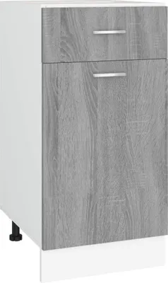 Immagine prodotto di vidaXL Mobile base con cassetto Lyon Grigio Sonoma 40x46x81,5 cm