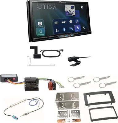 Produktbild von Pioneer AVH-Z9200DAB USB MP3 Bluetooth CarPlay FLAC Einbauset für T5
