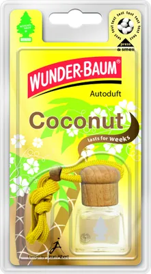 Produktbild von Wunder-Baum Lufterfrischer für das Auto Wunderbaum Duft Flakon Sorte Coconut 4,5ml air freshener