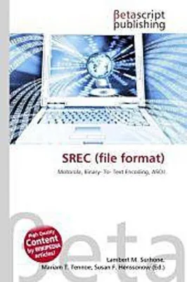 Produktbild von SREC (file format)