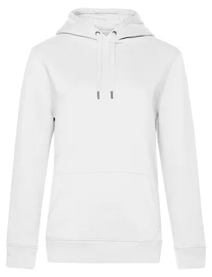 Obrázok produktu pre B&C - Dámska mikina s kapucňou Queen FK3343 (M) (biela)