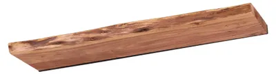 Zdjęcie produktu dla Półka ścienna FURNLUX Kante Akacja 90 cm / Kolor główny: brązowy / Wymiary: 90 x 4 x 20 cm