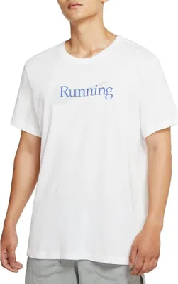 Obrázek produktu pro Tričko NIKE Dri-Fit Running White Bílá M