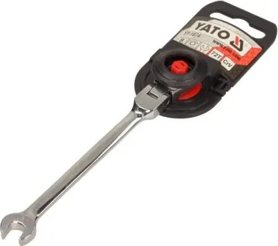 Zdjęcie produktu dla Klucz Płasko-Oczkowy 8 Mm Z Grzechotką I Przegubem