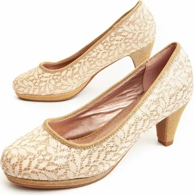 Zdjęcie produktu dla Buty na obcasie Montevita Unne51 Beżowy