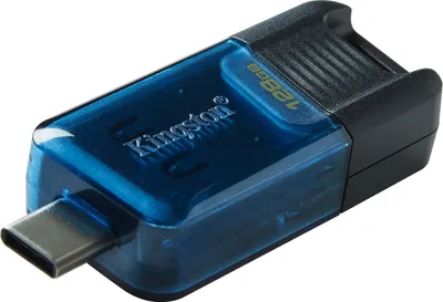 Produktbild von Kingston DataTraveler 80 M - USB-Flash-Laufwerk - 128 GB - USB-C 3.2 Gen 1