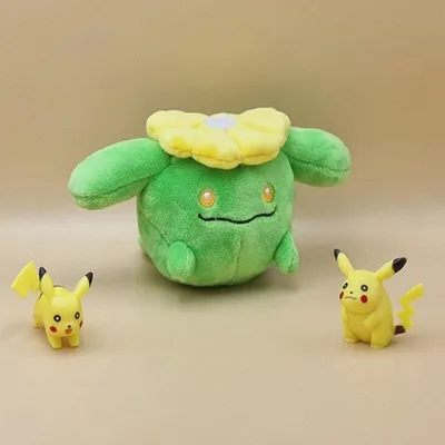 Obrázek produktu pro Pokémon Hubelupf plyšák - 15 cm plyšová hračka Skiploom