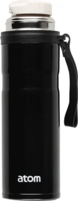 Productafbeelding van Atom Thermosfles | 750 ml | Zwart