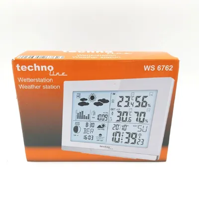Zdjęcie produktu dla Technoline WS6762 biała bezprzewodowa stacja pogodowa WS6762 z zewnętrznym czujnikiem, biała Stacje pogodowe (29,99)