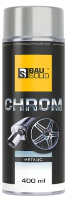 Produktbild von Bausolid Chrome Silver Paint Spray, 400 ml