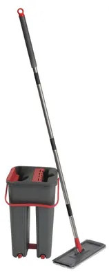 Immagine prodotto di 5Five Simply Smart Stielwischer mit Eimer, Bodenwischer mit 4 L Eimer, 164683