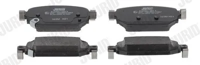 Produktbild von JURID 573983J Bremsbeläge Satz Hinten für MAZDA CX-3 (DK)