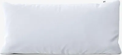 Produktbild von Kissenbezug 40x80 cm - Renforce Kissenbezug Baumwolle - Natürlich weiches Schlafgefühl - Wolkenfeld  I Unifarben - Weiß