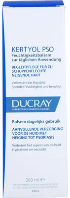 Produktbild von DUCRAY Kertyol P.S.O. Feuchtigkeitsbalsam verbessert das Hautbild und lindert Juckreiz, 200 ml Balsam